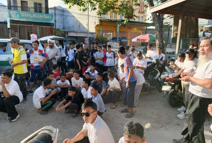 Ratusan Peserta Fun Walk Famili Wahdah Islamiyah Padati Kota Bulukumba