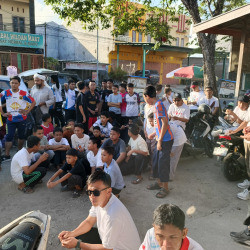 Ratusan Peserta Fun Walk Famili Wahdah Islamiyah Padati Kota Bulukumba