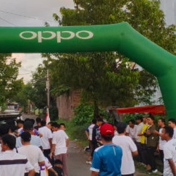 Ratusan Peserta Jalan Sehat Wahdah Islamiyah Padati Kota Bulukumba