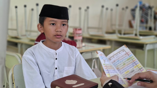 12 Siswa SDIT Wahdah Islamiyah Sinjai Ikuti Ujian Tasmi’ Hafalan Juz 29 dan 30